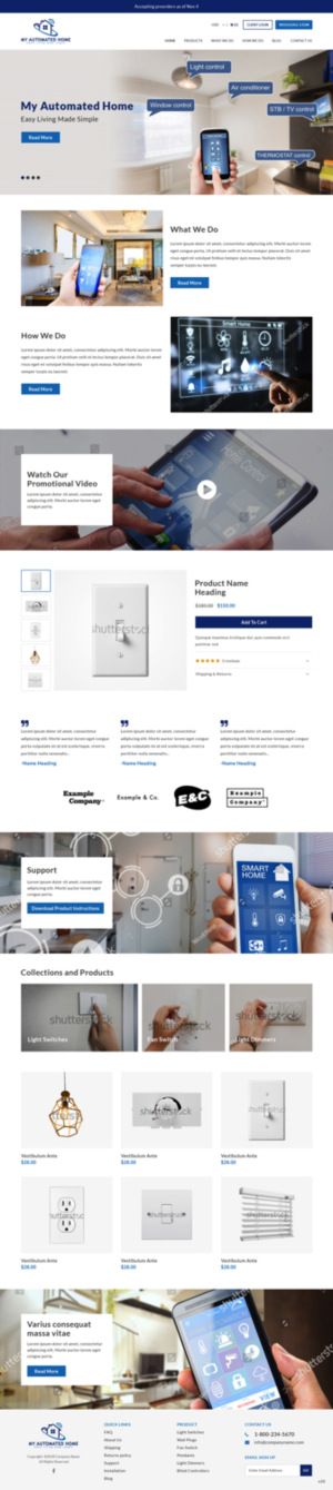 Web Design by pb for this project | Design: #20023817