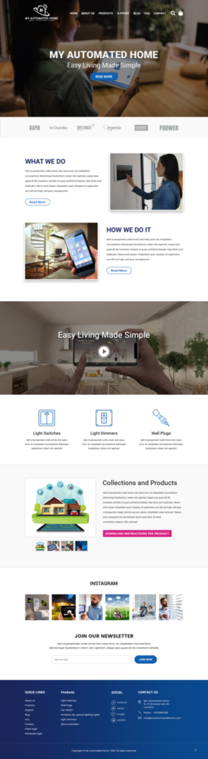 Web Design by pb for this project | Design: #20032715
