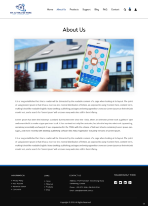 Web Design by pb for this project | Design: #20056980