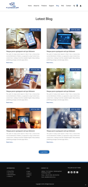 Web Design by pb for this project | Design: #20056982