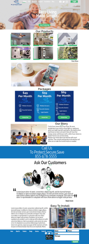 Web Design by JDaBeast for this project | Design #20058096