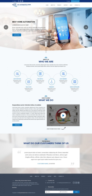 Web Design by v.senthil-designer for this project | Design #20023961