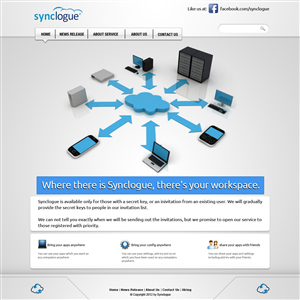 Diseño Wordpress por OM para Synclogue Inc. | Diseño: #687856