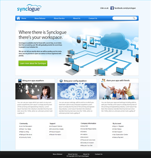 Diseño Wordpress por OM para Synclogue Inc. | Diseño: #693365