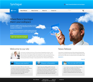 Diseño Wordpress por OM para Synclogue Inc. | Diseño: #693371