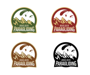 Logo Design by VGB for Boulder Paragliding LLC | Design: #20025369