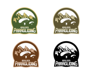 Logo Design by VGB for Boulder Paragliding LLC | Design: #20025371