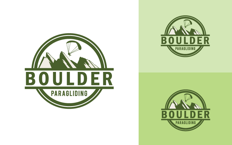Logo Design by ilovedesign1 for Boulder Paragliding LLC | Design #20021109