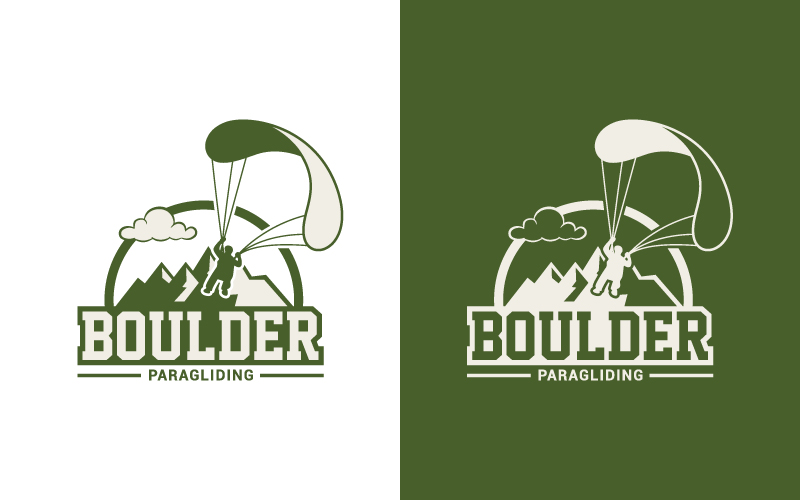 Logo Design by ilovedesign1 for Boulder Paragliding LLC | Design #20021110