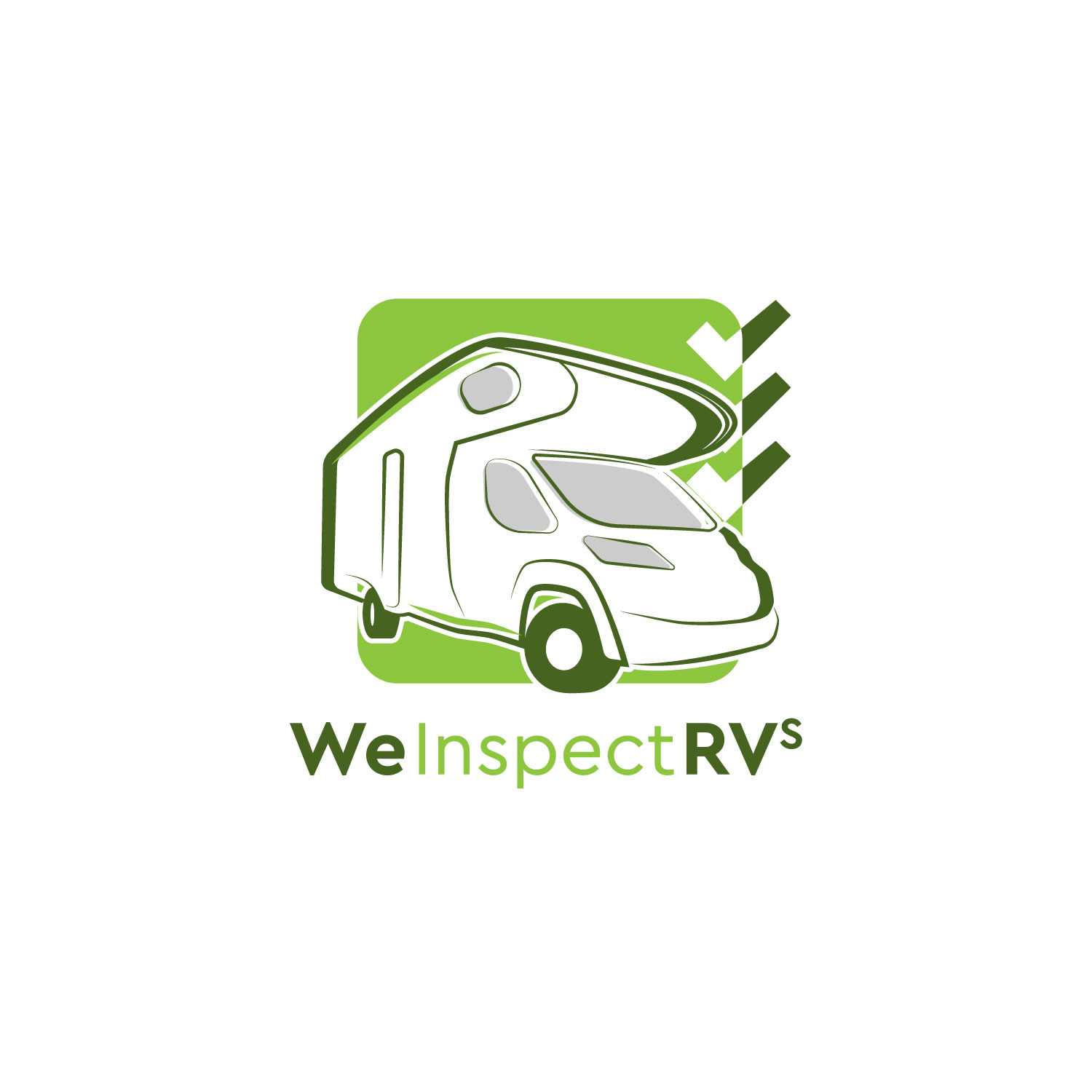 Logo Design by at-as for We Inspect RVs | Design #20037488