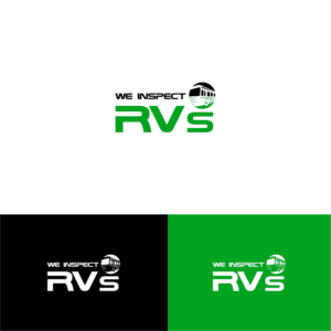 Logo Design by zatsukiki for We Inspect RVs | Design #20037615