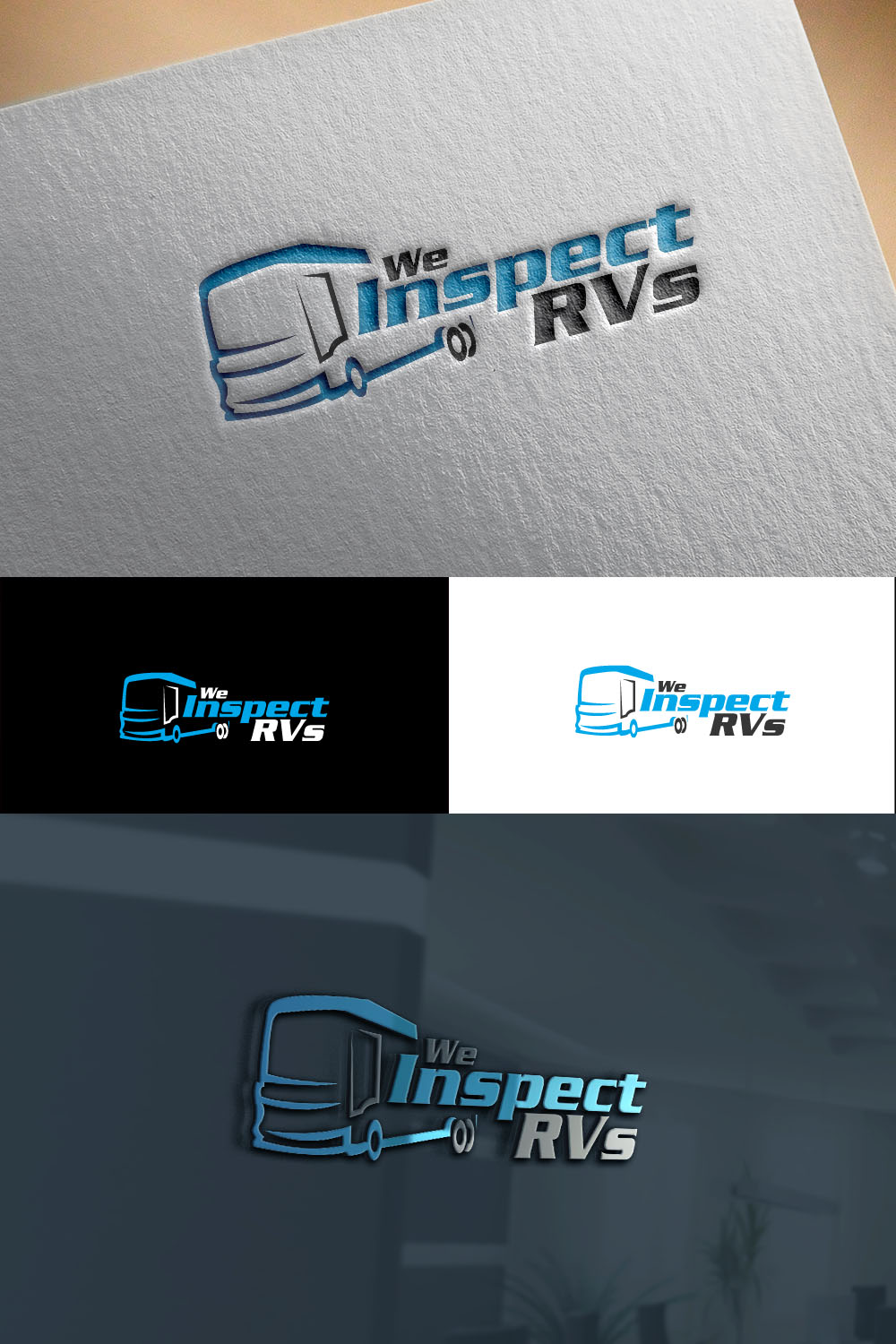 Logo-Design von shariqueyaseen2 für We Inspect RVs | Design: #20032262