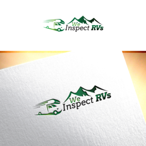 We Inspect RVs | Logo Design by Maxo-Biz