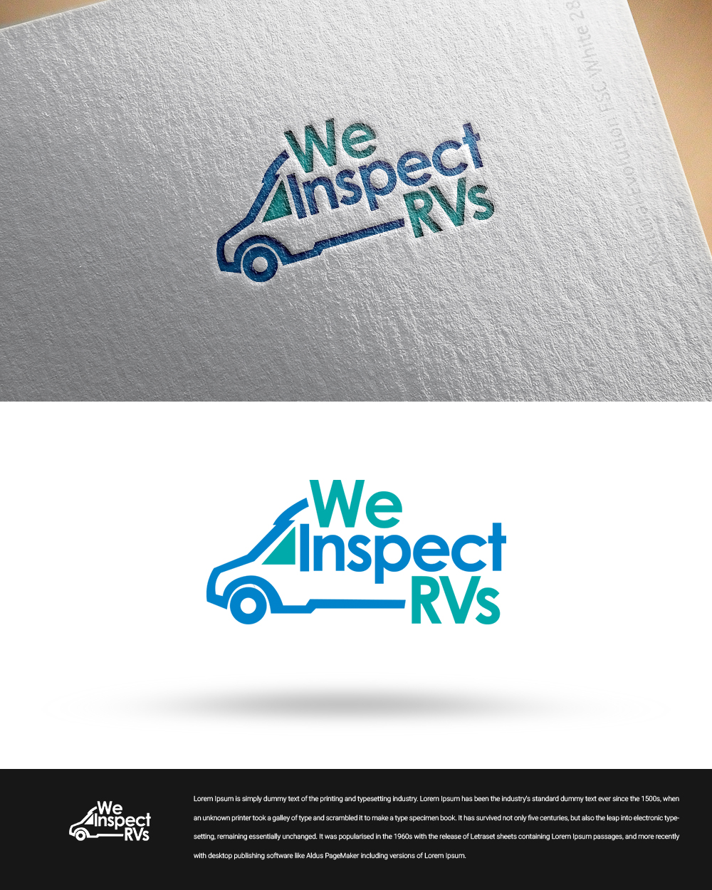 Diseño de Logo por zingodesigns258 para We Inspect RVs | Diseño #20038177