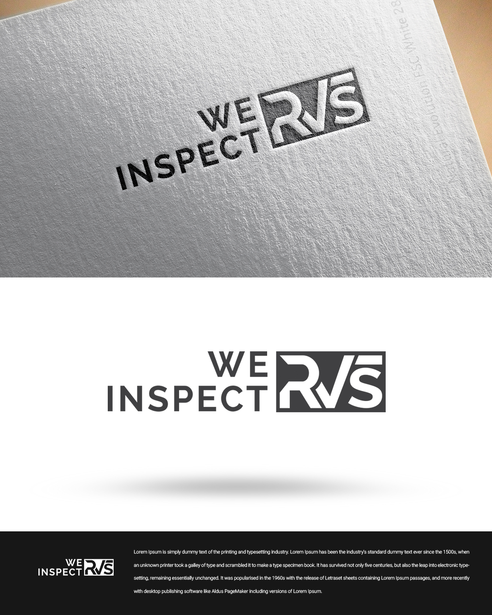 Diseño de Logo por zingodesigns258 para We Inspect RVs | Diseño #20038611