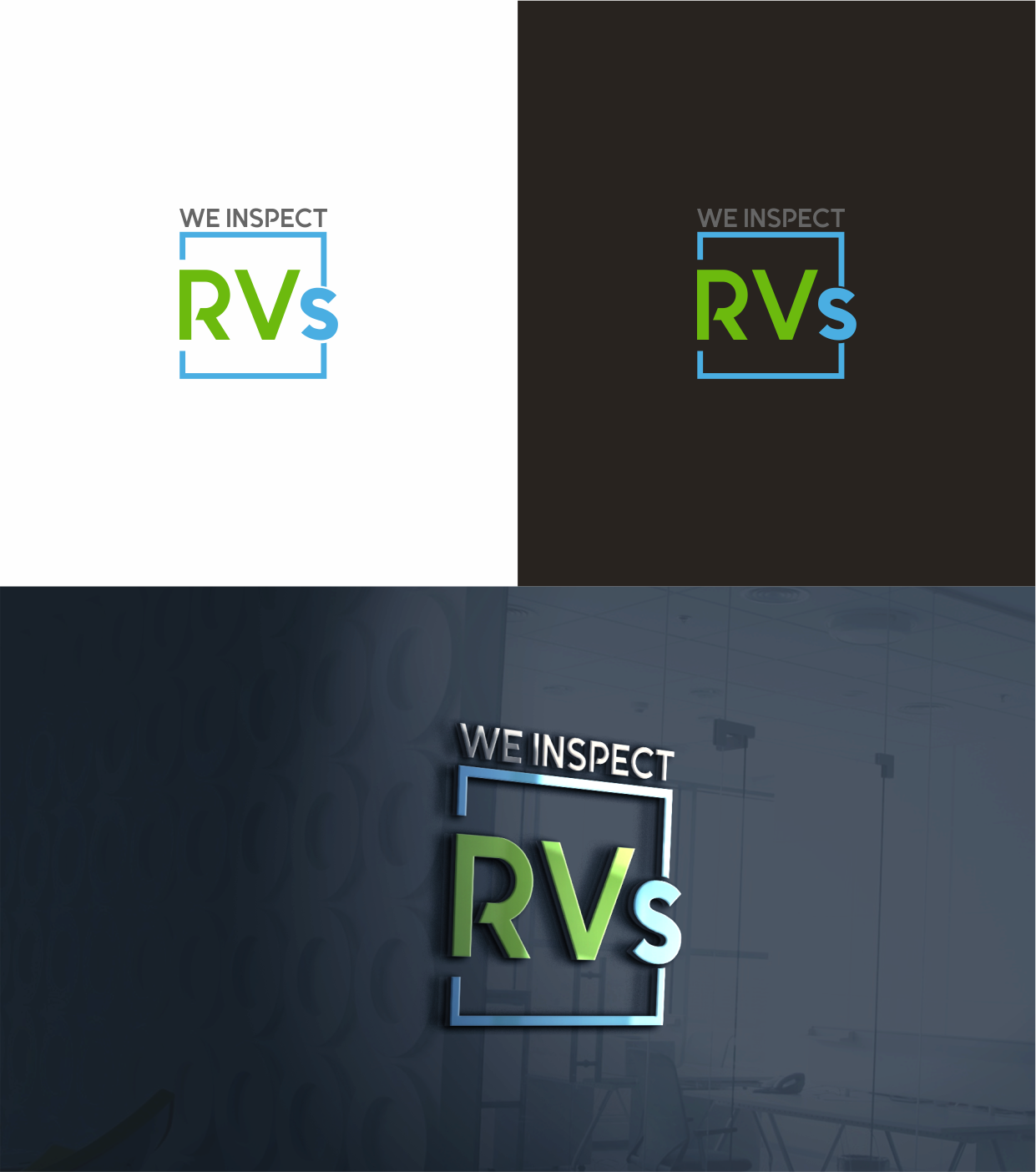 Logo Design by creativechauhan1989 for We Inspect RVs | Design #20020570