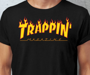 Thrasher logo parody T-shirt design | Design de T-shirt par duskpro79