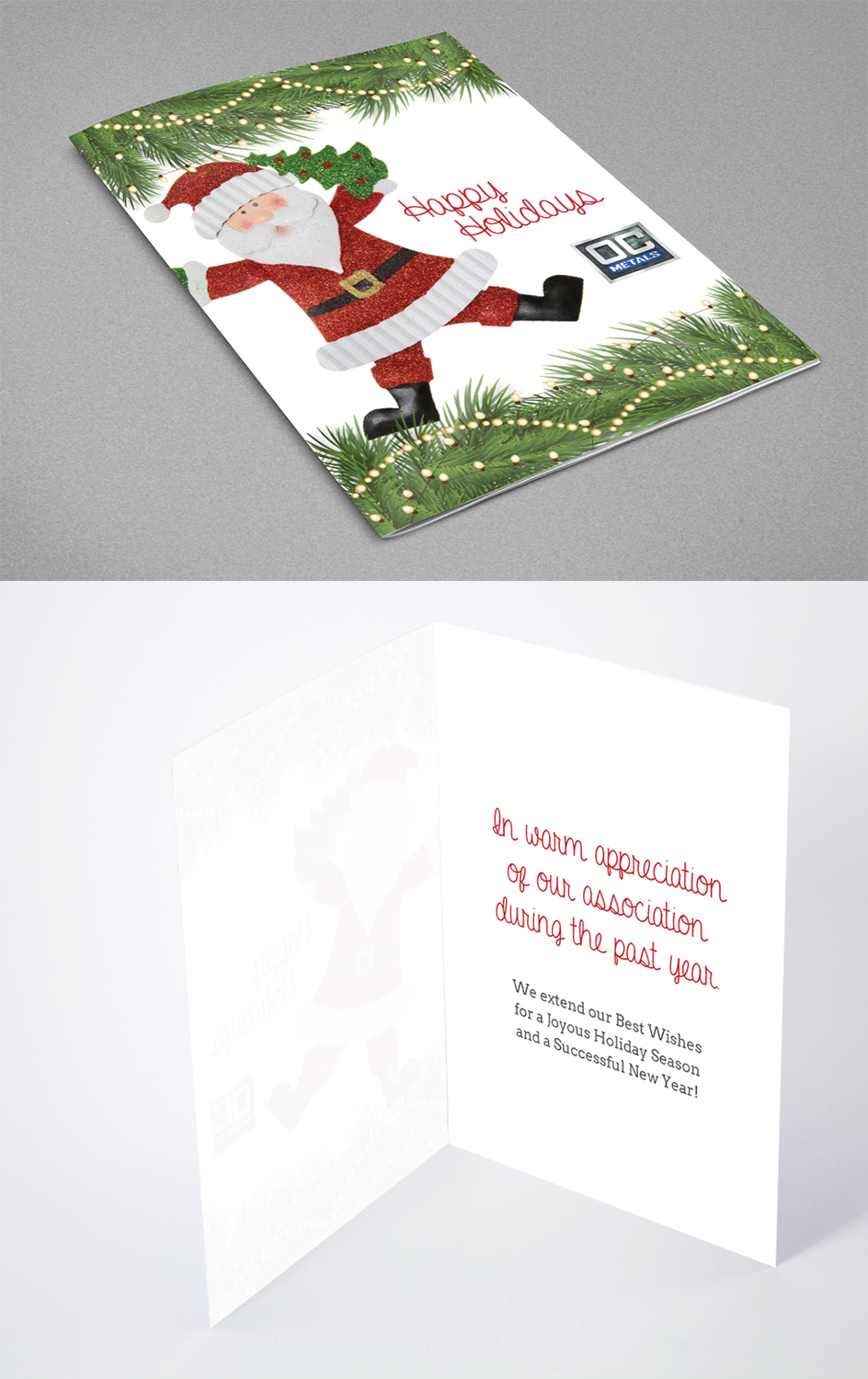 Greeting Card Design by ProGravix for OC Metals | Design #20015981