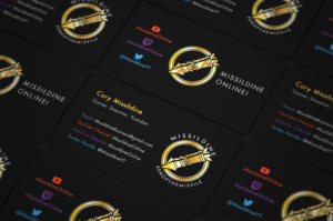 Business Card Design by Tahmid.G for MissildineOnline Gaming Channel | Design: #20025670
