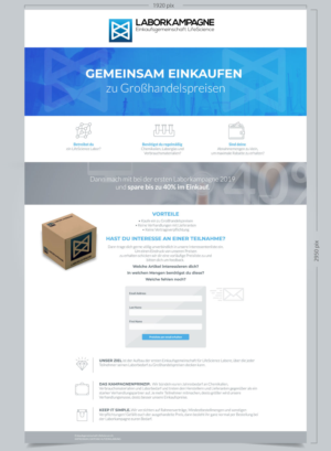 Landing Page Design by anavesyu