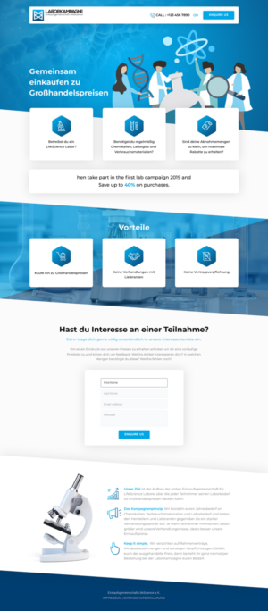 Landing Page Design by Hashim Creetto for this project | Design: #20112218