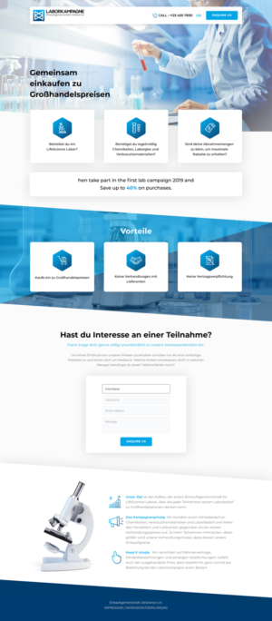 Landing Page Design by Hashim Creetto for this project | Design: #20112219