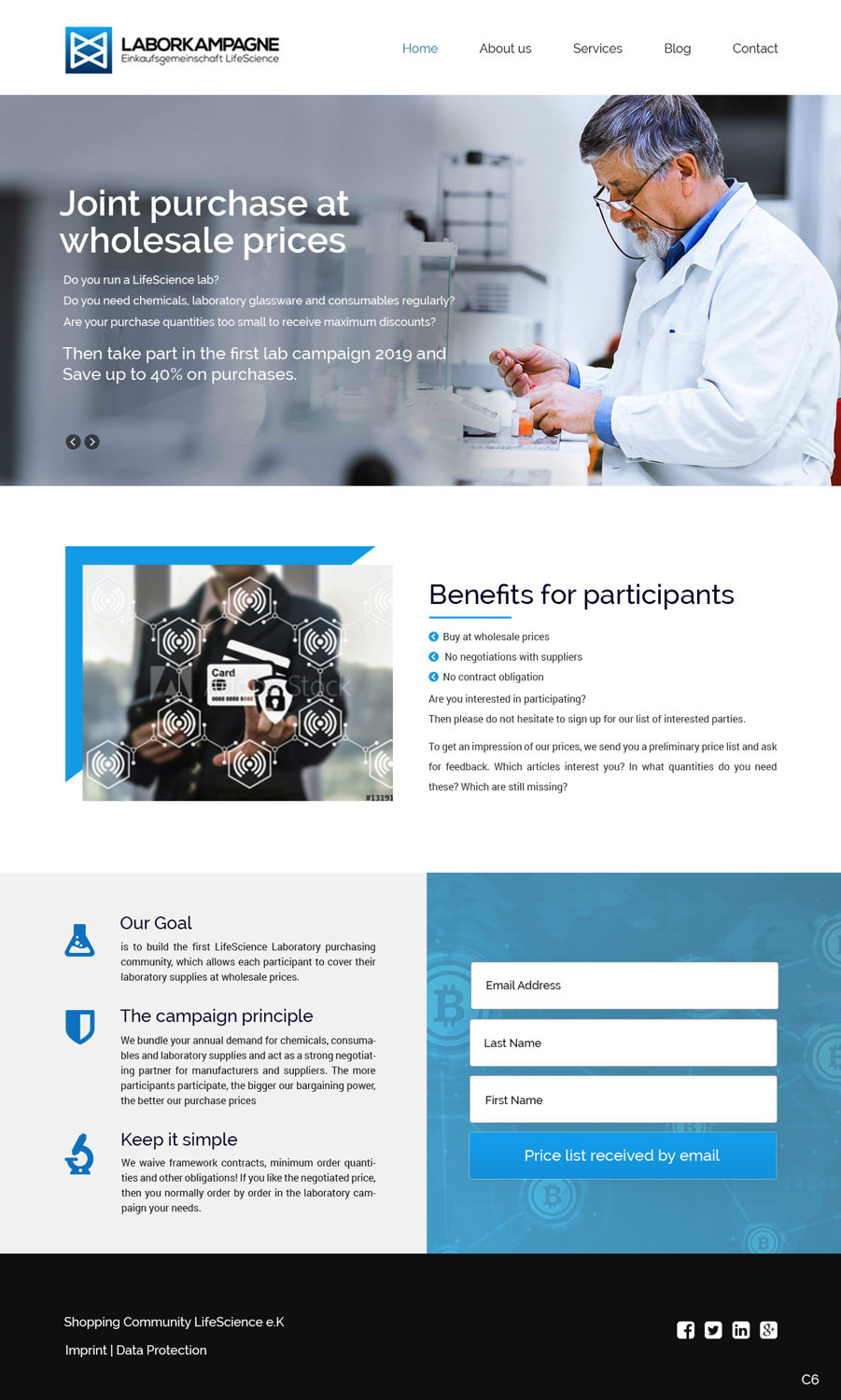 Landing Page Design by pb for this project | Design #20056971