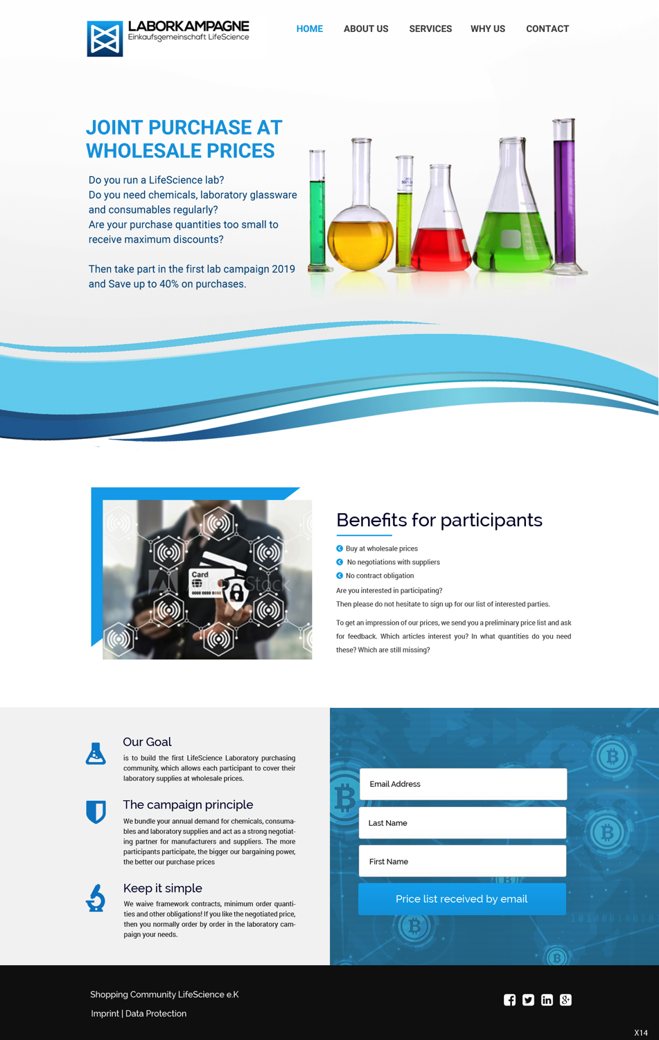 Landing Page Design by pb for this project | Design #20074469