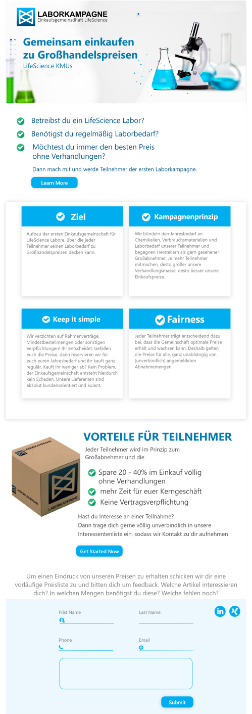 Landing Page Design by fahmi81 for this project | Design #20128215