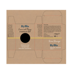 Soap box for artisan soaps, eco-look, high design | Diseño de Empaque por Shark1