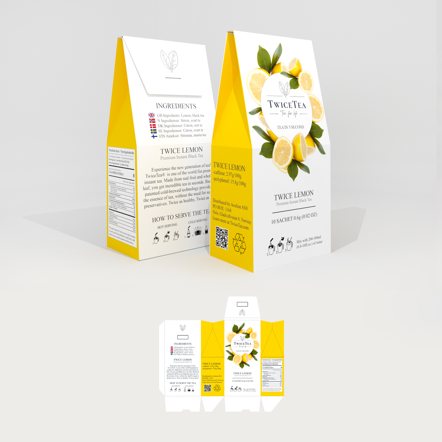 Packaging Design by LHartz for Awelion AS | Design #20204786