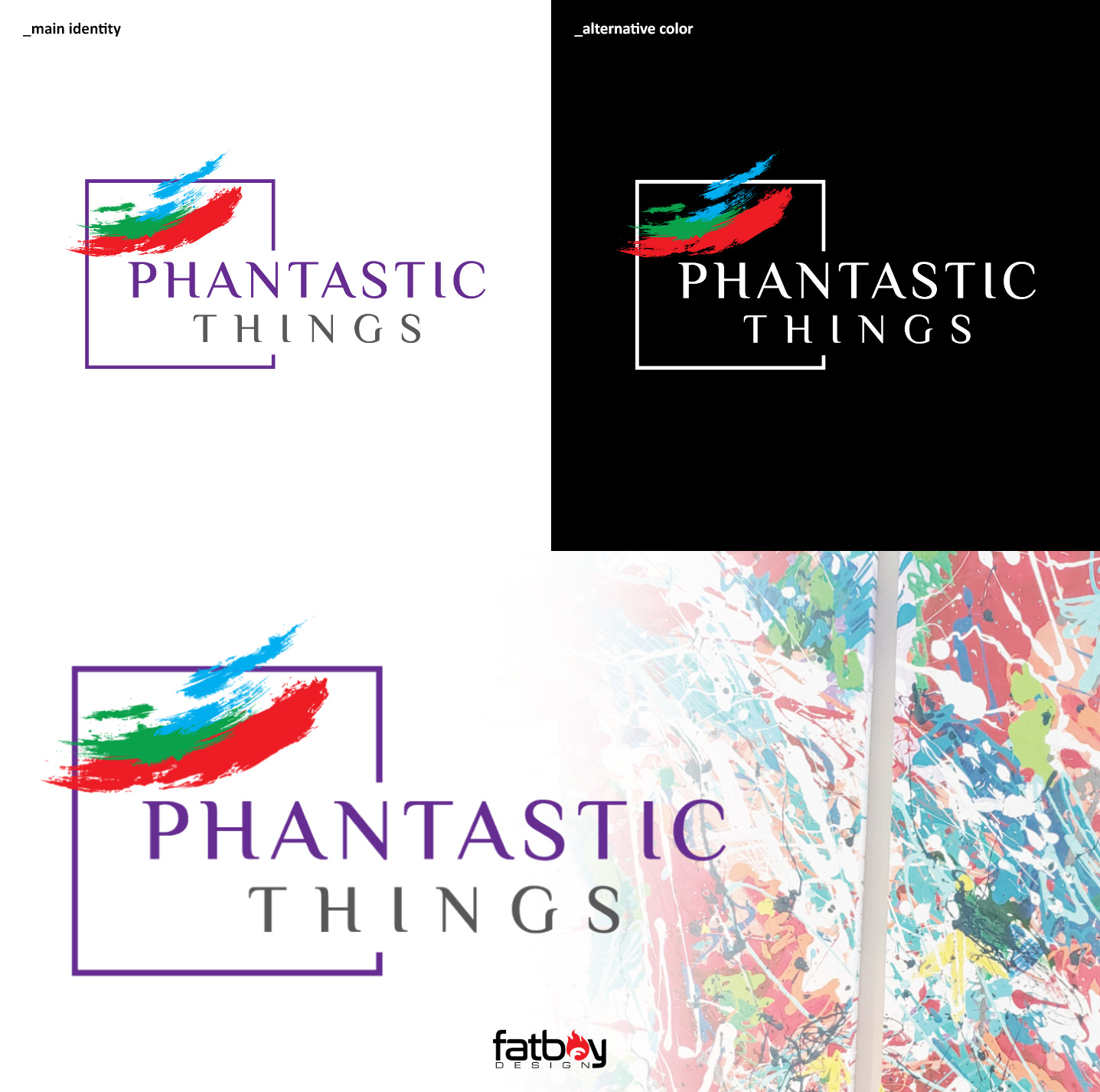 Logo Design by Fatboy Graphic for Phantastic Things | Design #20208035
