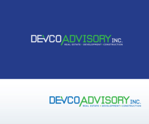 Devco Advisory Inc. Real Estate. Development. Construction. | Logo Design by GreenLamp