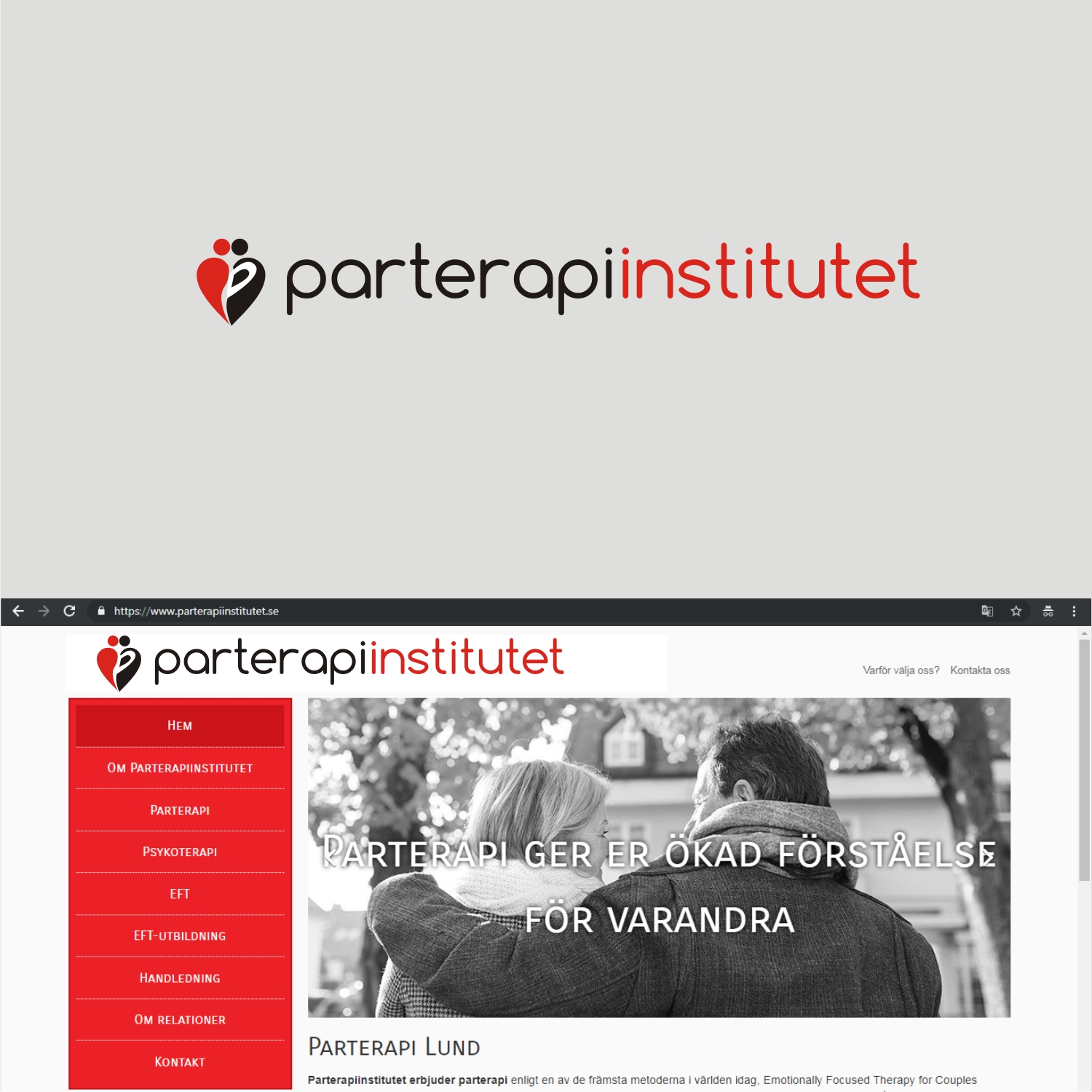 Logo Design by vasanth6960 for Svenska Parterapiinstitutet AB | Design #20069654