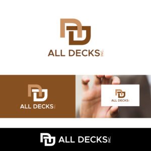Logo Design by zatsukiki for All Decks and Doors Inc. | Design #20066714