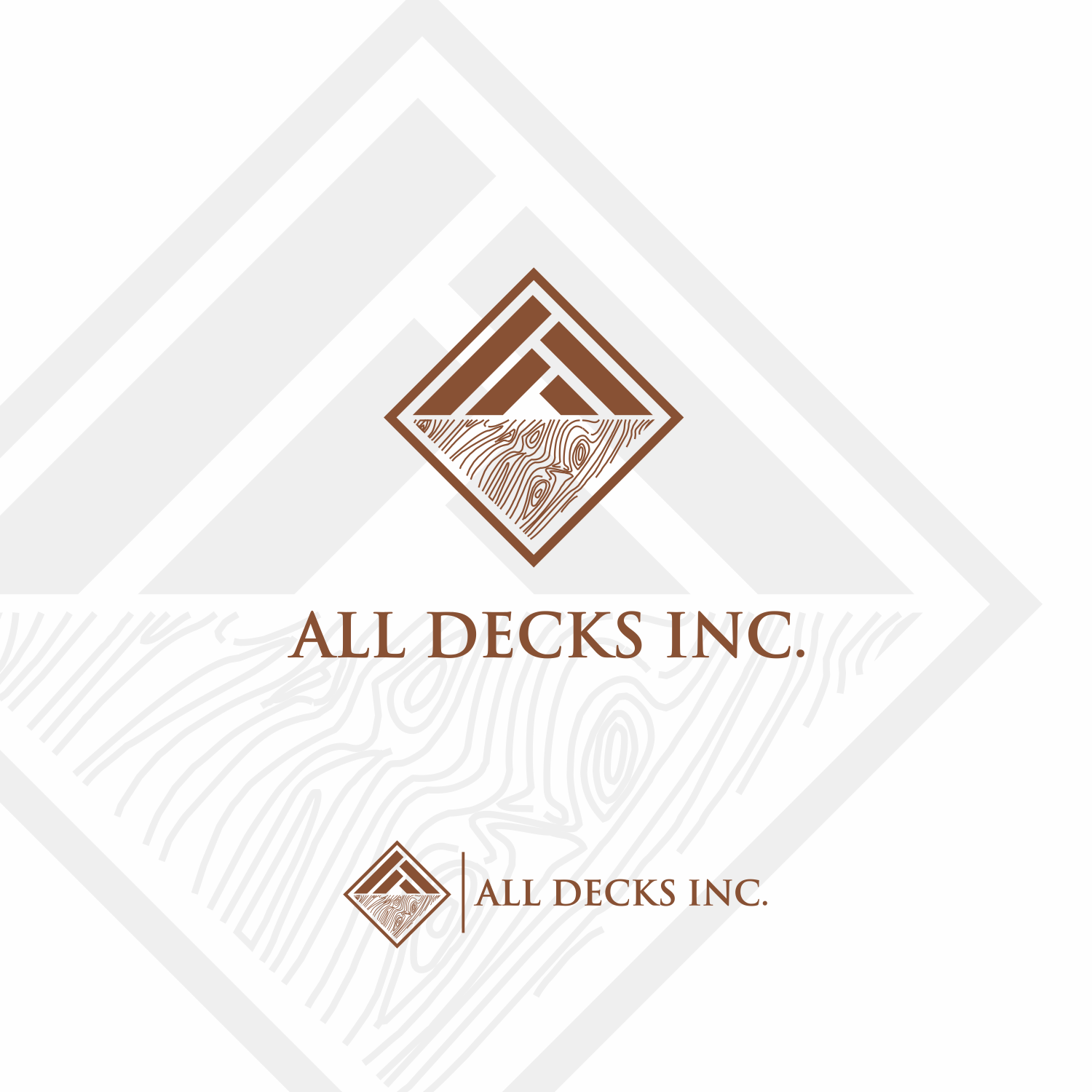 Logo Design by dp748365 for All Decks and Doors Inc. | Design #20054526