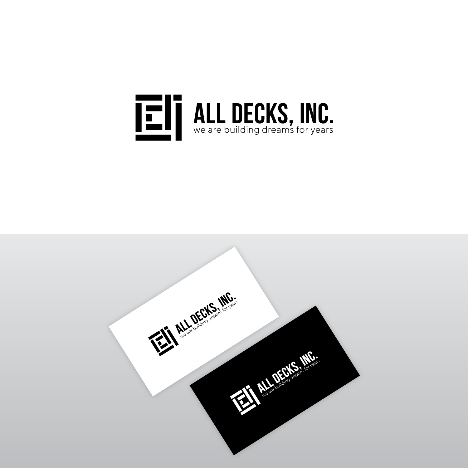 Logo Design by ds | designstructure for All Decks and Doors Inc. | Design #20027017