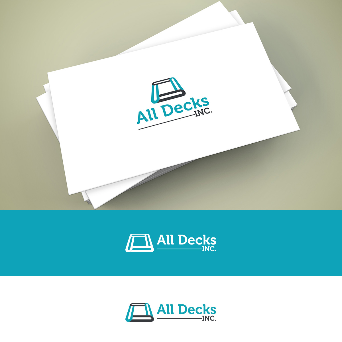 Logo Design by ClearDesign for All Decks and Doors Inc. | Design #20168632
