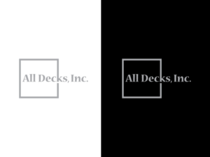 Logo Design by DigitalexTM for All Decks and Doors Inc. | Design: #20035760