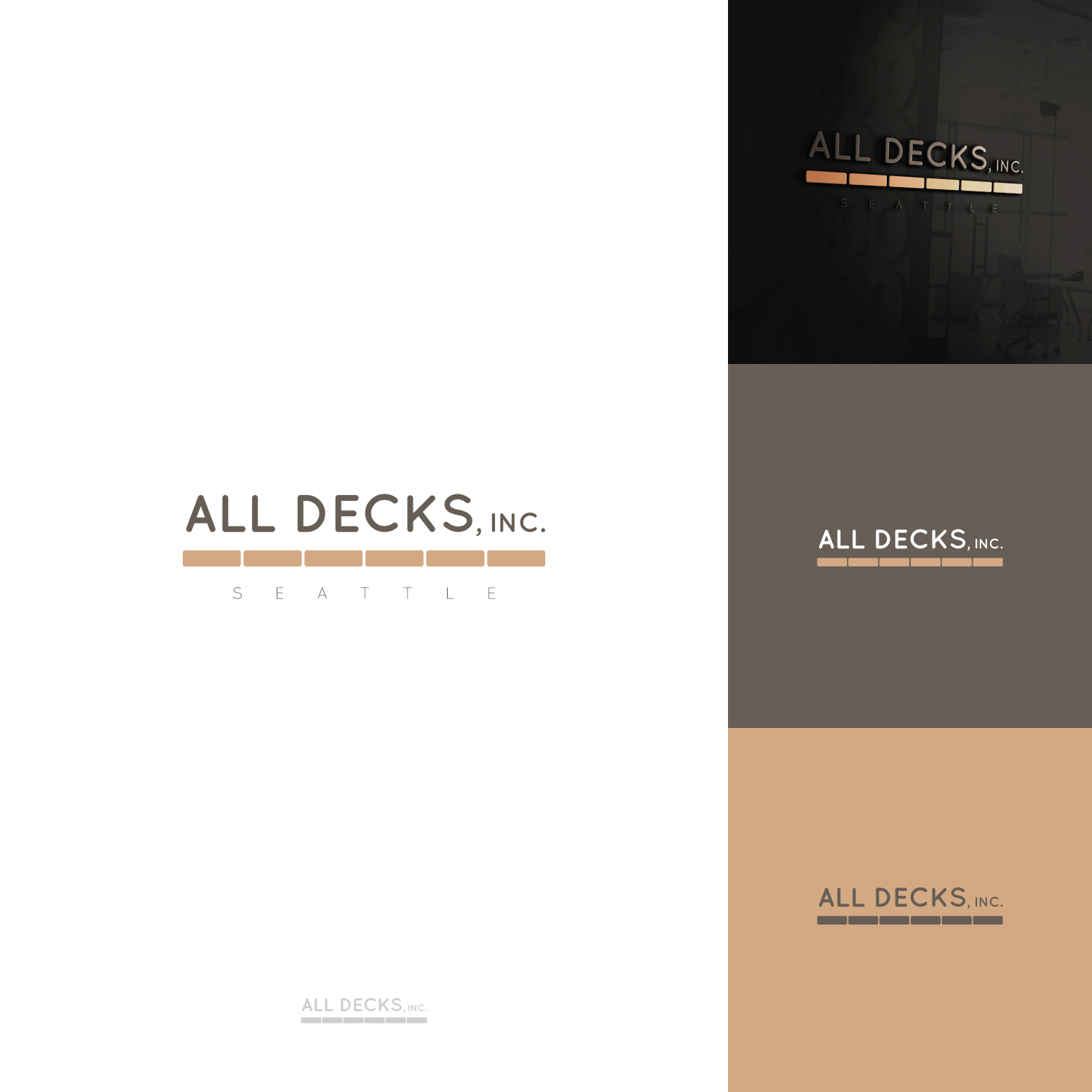 Logo Design by Marianna K. for All Decks and Doors Inc. | Design #20066441