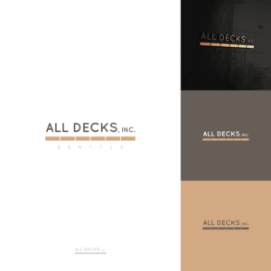 Logo Design by Marianna K. for All Decks and Doors Inc. | Design: #20066441