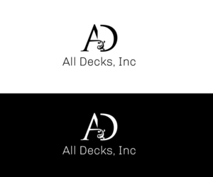 Logo Design by Rosaleen for All Decks and Doors Inc. | Design: #20050828