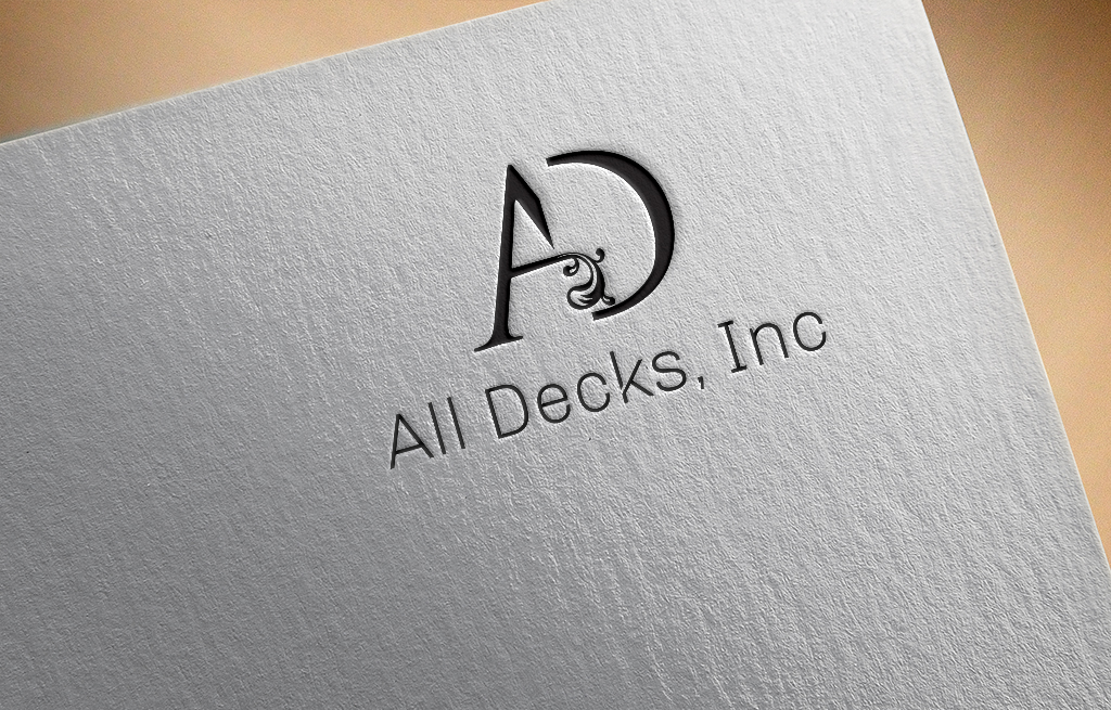 Logo Design by Rosaleen for All Decks and Doors Inc. | Design #20050829
