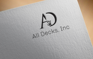 Logo Design by Rosaleen for All Decks and Doors Inc. | Design: #20050829