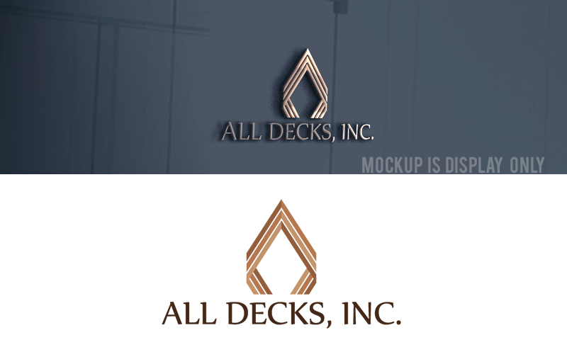 Logo Design by ilovedesign1 for All Decks and Doors Inc. | Design #20039251