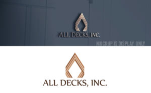 Logo Design by ilovedesign1 for All Decks and Doors Inc. | Design: #20039251