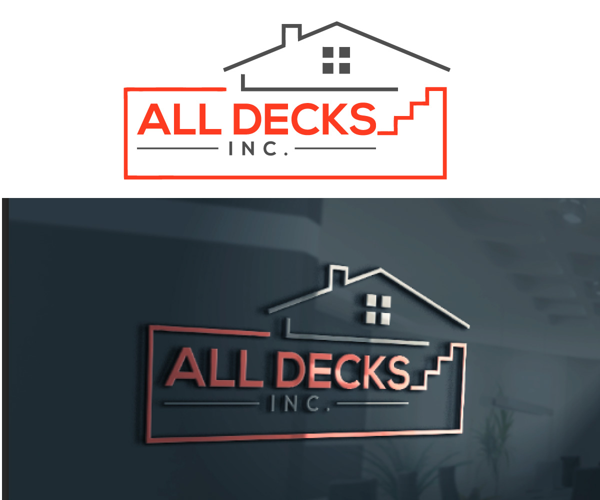 Logo Design by DesignKhalifa2 for All Decks and Doors Inc. | Design #20039584
