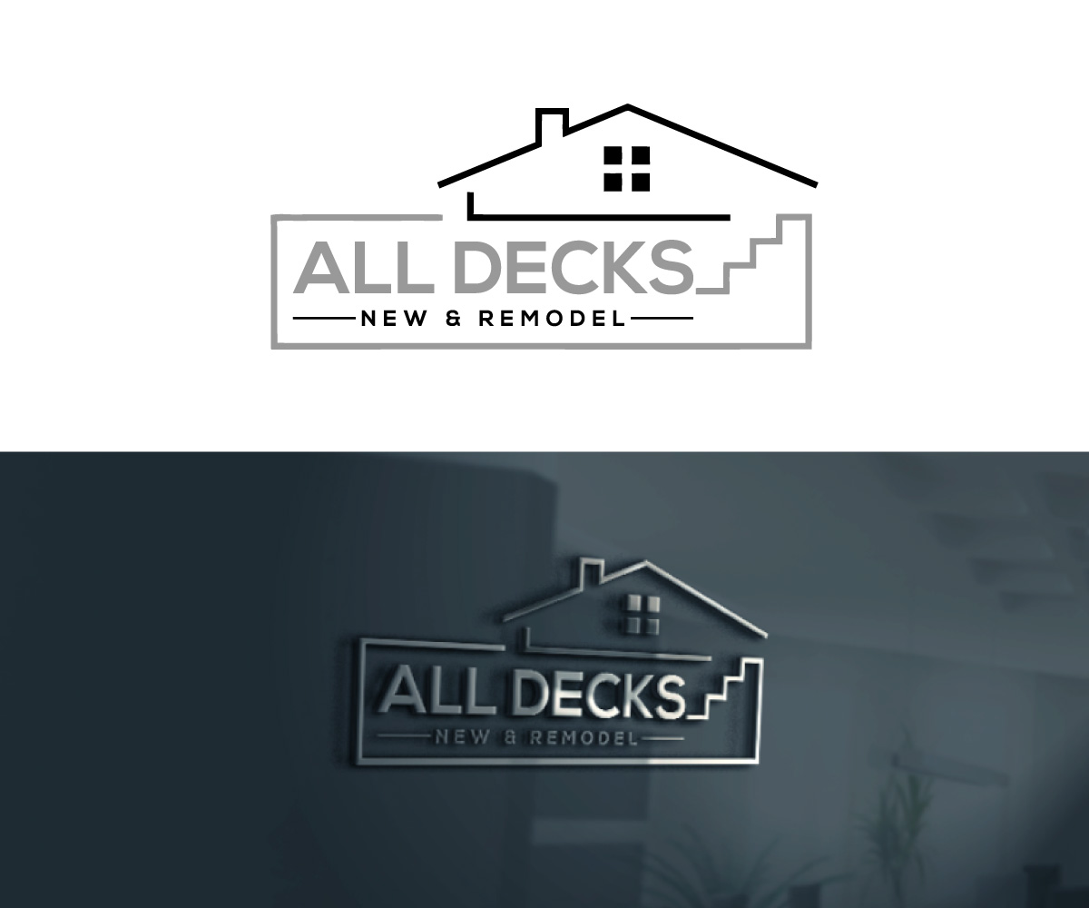 Logo Design by DesignKhalifa2 for All Decks and Doors Inc. | Design #20100126
