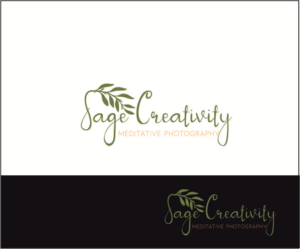 Sage Creativity is the name of the business. I would also like it to say meditative photography  | Logo Design by Mihaela
