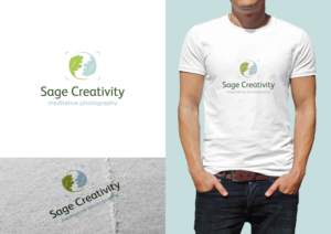 Sage Creativity is the name of the business. I would also like it to say meditative photography  | Logo Design by The Marble Peach